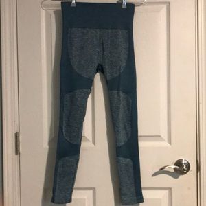 Teal booty sculpting thick legging